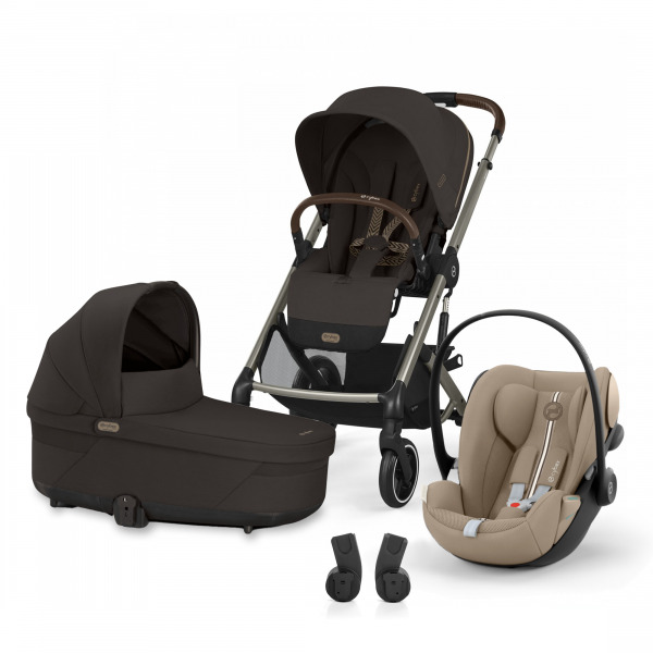 CYBEX Gold Balios 2025 S LUX 3in1 szett - Chocolate Brown/Almond Beige